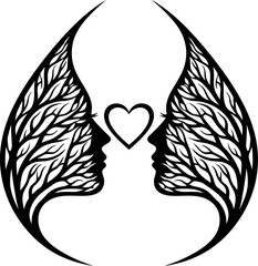 Abstract geometric design with vibrant color palette