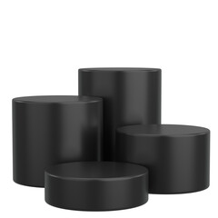 Modern Product Podium. 3D Backdrop. 3D illustration.