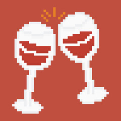 New Year Icon 8 Bitmap