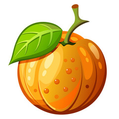 jocote  on white background