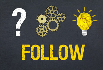 Obraz premium Follow