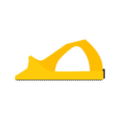 surform flat design vector illustration isolated on white background. Woodworking Tool Surform Plane Vector Illustration. can use for carpentery, industrial, tools, utensile, masonry, workshop