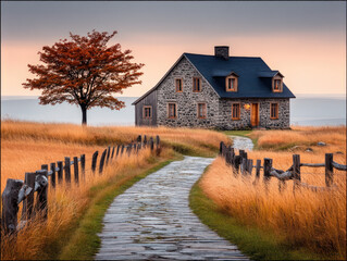 French farm countryside