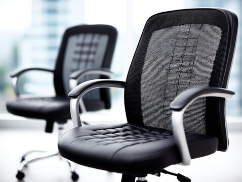 Office interior close up