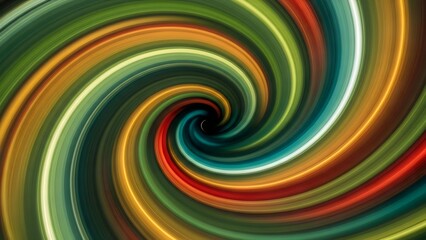 Vibrant Colorful Swirling Vortex Abstract Background Design