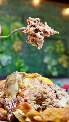 Asado de cordero patag&oacute;nico. Fin del mundo, Ushuaia, Argentina	
