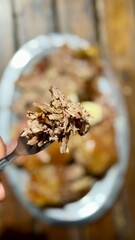 Asado de cordero patag&oacute;nico. Fin del mundo, Ushuaia, Argentina	
