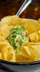 POLLO RELLENO DE JAMON Y QUESO