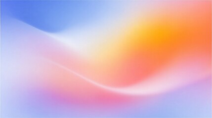 Vibrant color transitions form a smooth, abstract background wave