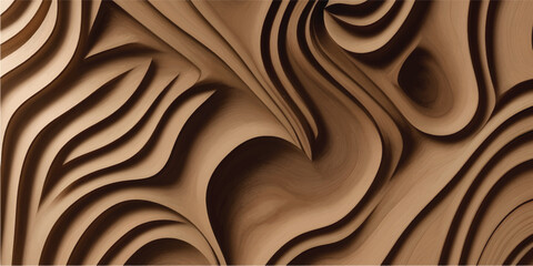 Seamless wood texture pattern with brown color for fabric and wallpaper design