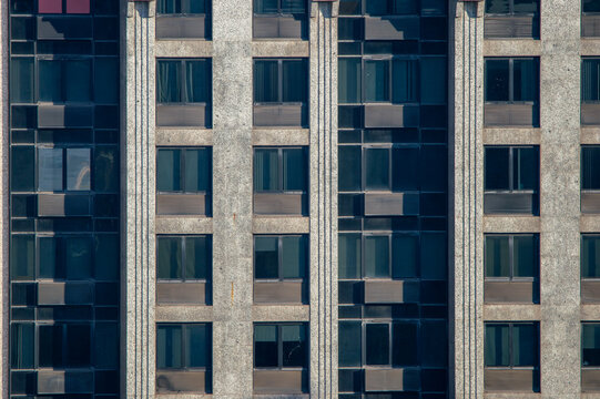 Fondo de edificio de hormig&oacute;n