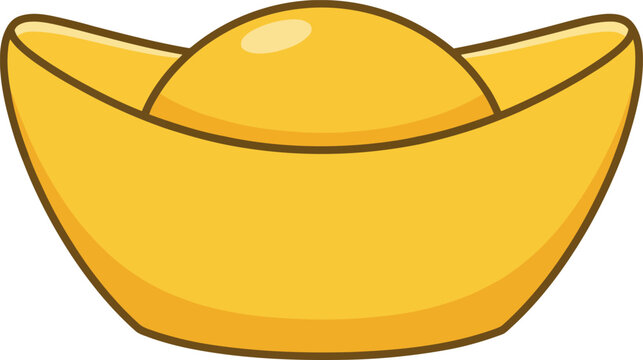 Golden sycee shines brightly, symbolizing wealth and prosperity during Chinese New Year celebrations, evoking feelings of good fortune and abundance.