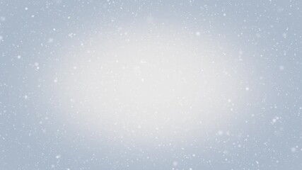 Christmas background with calm floating snowflakes - Powered by Adobe