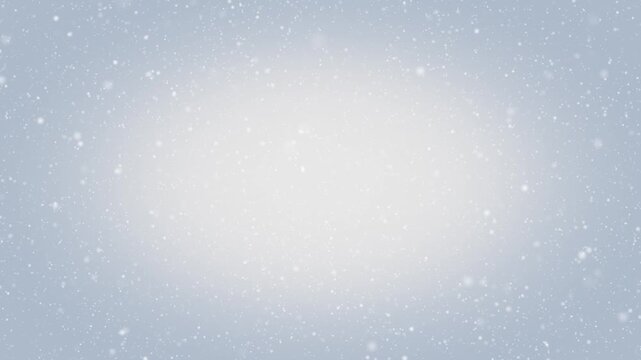Christmas background with calm floating snowflakes