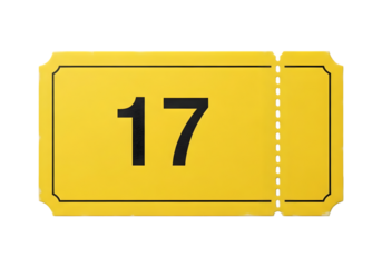 Ticket Number 17: Your Lucky Entry