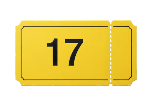 Ticket Number 17: Your Lucky Entry