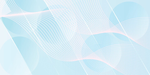Abstract light blue background with soft white gradient color.dynamic for business or sport banner concept.
