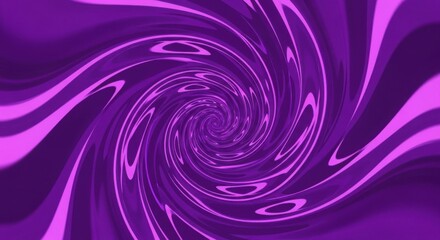 Obraz premium An abstract vortex of swirling purple and pink hues creates a mesmerizing and hypnotic effect, drawing the viewer into its depths
