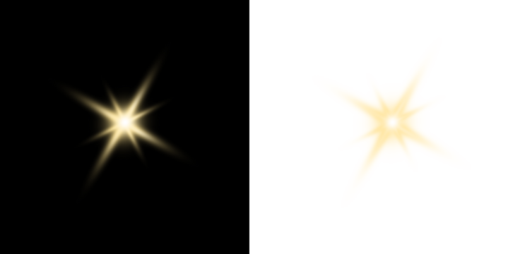 Shine glowing stars. Vector Golden Sparks isolated ،Golden Lens Flare Effect: Starburst Light Overlay PNG & Vector