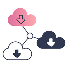  Miscellaneous Gradient Color Outline and Illustrations  Icons 