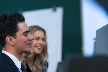 Eyes on the market pulse. Traders analyze intricate financial charts real time data multiple screens high stakes decisions fast paced finance world intense focus profits loom.