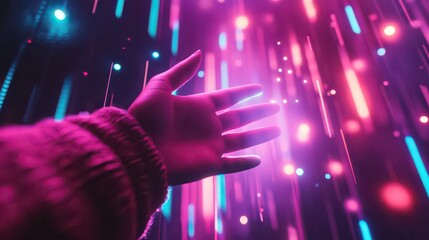 Human and Robotic Hand Interaction &ndash; Futuristic AI Technology