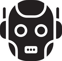 Robot head icon