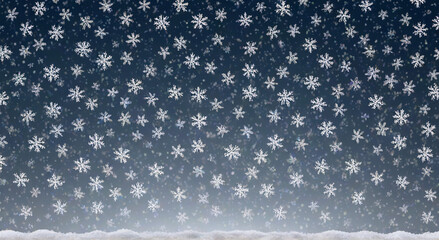 winter snow background
