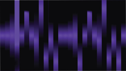 Abstract purple sound wave visualization on dark background