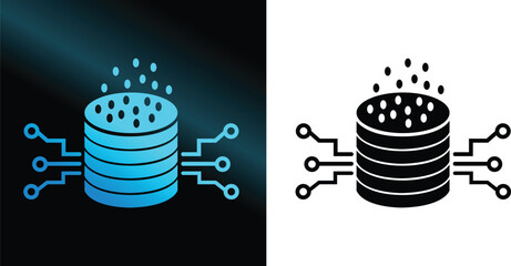 Data training set icon