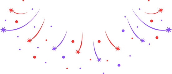 Abstract colorful fireworks explosion silhouette bursting with vibrant orange blue and yellow shapes against a light background perfect for celebratory designs and festive backgrounds, presented as.