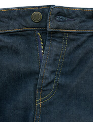 Jean cloth - unbuttoned denim zipper