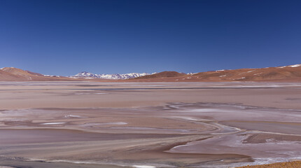 Salar de Quisquiro in the Atacama Desert, Chile