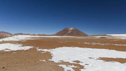 The mountains of the Reserva Nacional de Los Flamencos, Chile