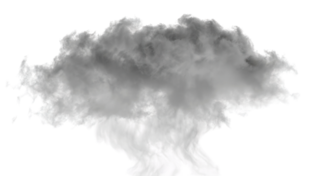 Dramatic cloudscape element for stormy weather effects, perfect for adding atmospheric depth and realism to your designs, presentations, or motion graphics