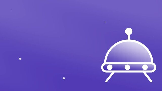 A sleek futuristic robot surrounded by shimmering stars represents innovation, imagination, and the limitless possibilities that advanced technology brings to creative futures.