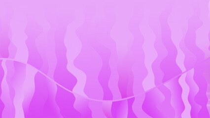 Abstract pink waves. Vector background.