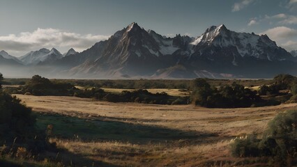panorama of the mountains