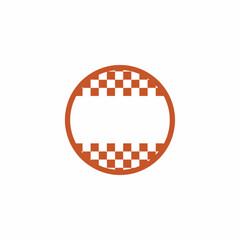 Abstract Circle Design: A simple yet elegant geometric circle design is presented, featuring a harmonious blend of form and space. It's a visually balanced composition, perfect for design usage.