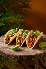 Taco with Fresh Herbs