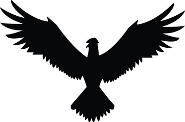silhouette of a eagle
