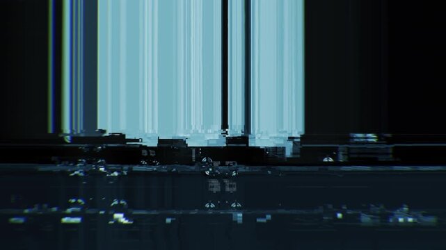 Abstract microchip datamosh loop with smooth, seamless digital distortions. Perfect for motion graphics overlays, tech UI, sci-fi interfaces and creative backgrounds.