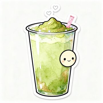 Cute kawaii drink lemom