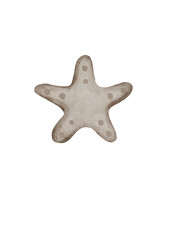 Obraz premium starfish Watercolor Sea Star Clipart | Hand Painted Underwater Element sea star, starfish, underwater, ocean, marine, watercolor, cute, sea creature, tropical, reef, nautical, aquatic, marine life, 