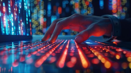 Vibrant gaming setup featuring rgb mechanical keyboard for a high tech aesthetic experience