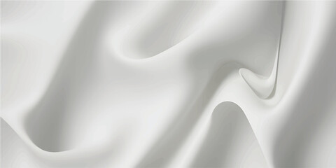 Abstract Satin White Drapery Curved Texture Ideal for Beauty Packaging, Perfume Branding and Fashion Editorial