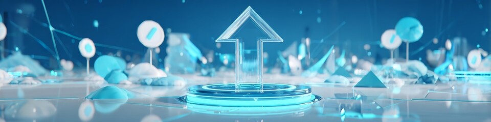 Arrow abstract background