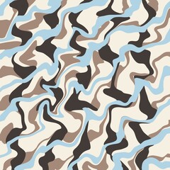 seamless pattern with waves