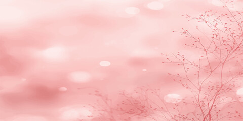 Blush Horizon with Whispering Branches: A tranquil pastel dream where soft light dances across budding twigs in a haze of ethereal serenity.