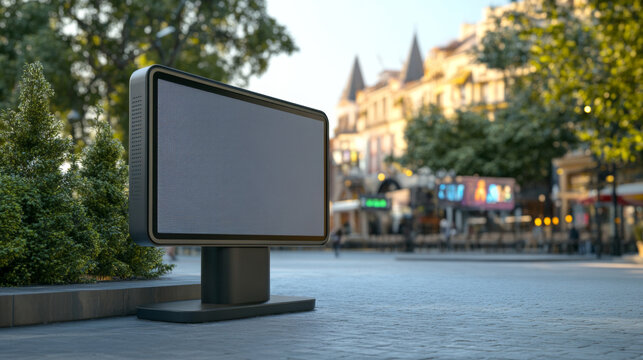 Billboard for advertising in community - Powered by Adobe